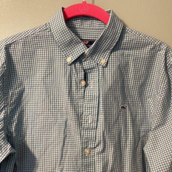 Vineyard vines Youth boy button down shirt - Picture 2 of 7